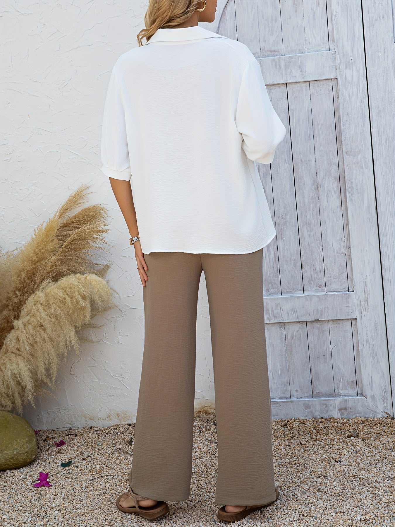 Women's Casual Summer 3pcs Pants Set