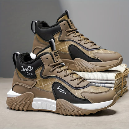 Men's Casual Sports Shoes Snow Boots with Lining Comfortable