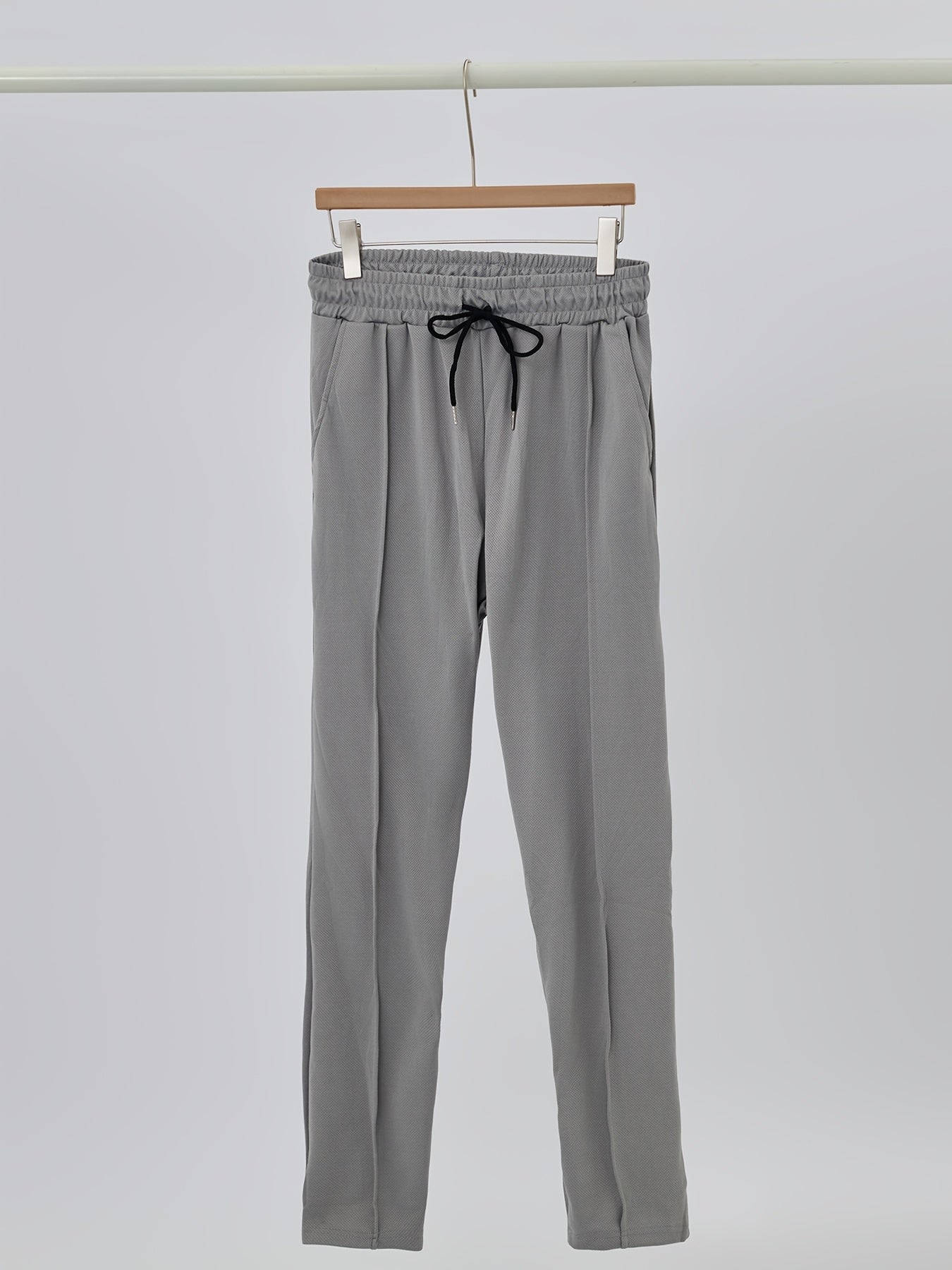 Men's Casual Two-Piece Set - Stretch Comfort Fabric - Suitable for Spring/Autumn Seasons - ayq