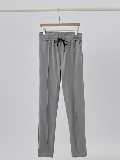 Men's Casual Two-Piece Set - Stretch Comfort Fabric - Suitable for Spring/Autumn Seasons - ayq