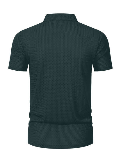 New Arrival of Plus-Size Men'S Polo Shirts, Featuring Short Sleeves And Classic Details Like a Collar And Buttons, Perfect for Casual Everyday Wear - ayq