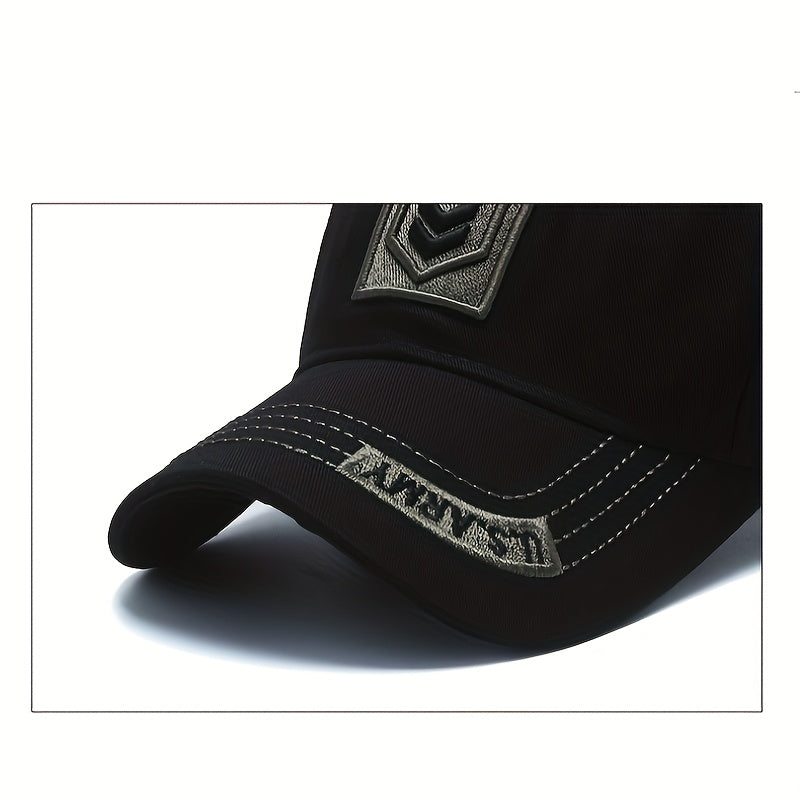 Men's Lightweight Polyester Camouflage Baseball Cap for Summer