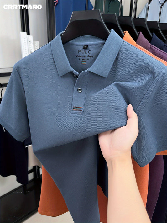KATMA CRRTMARO Pure Short-Sleeve Men'S Polo Shirt, New Summer Style, Loose And Breathable T-Shirt, Model KYA-6918 - ayq