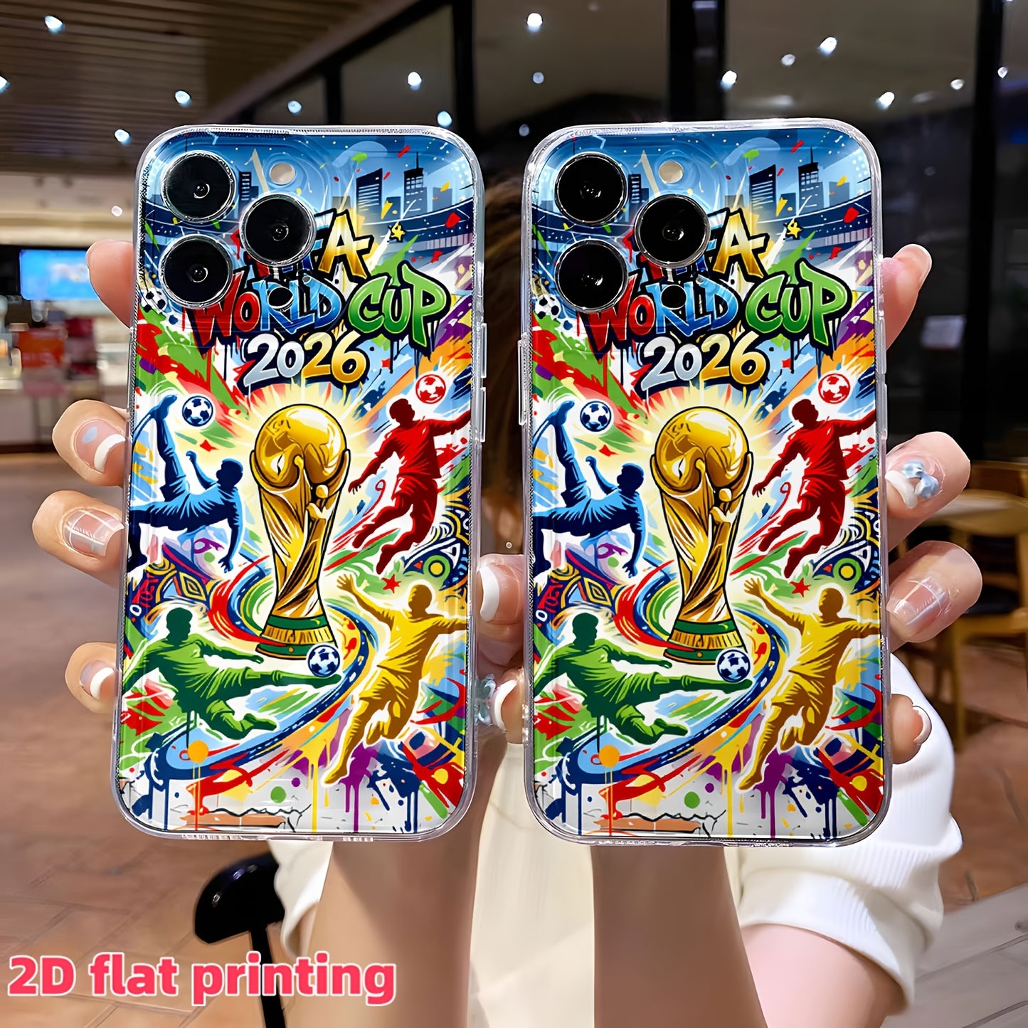 FIFA 2026 World Cup TPU Phone Case for iPhone – Sports Design