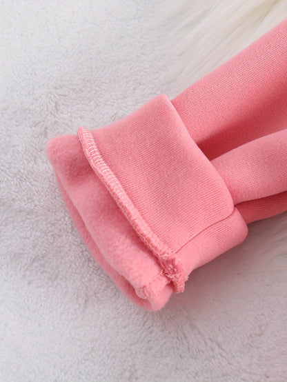 Girls' 2-piece Sets, Button Front Hooded Jacket + Jogger Pants, Autumn Clothes Party Outdoor Sports Outdoor