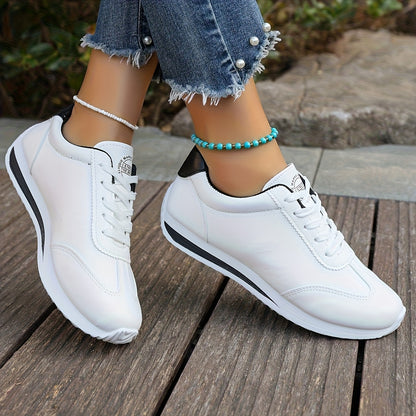 Women's Low-Top Sporty Sneakers with EVA Cushioned Sole