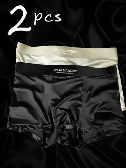 Men's Breathable Seamless Briefs 2-Pack, Summer Comfort