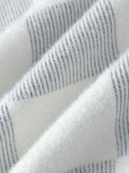 New Men'S Autumn And Winter Pullover Sweater with a Round Neck for Warmth, Knit