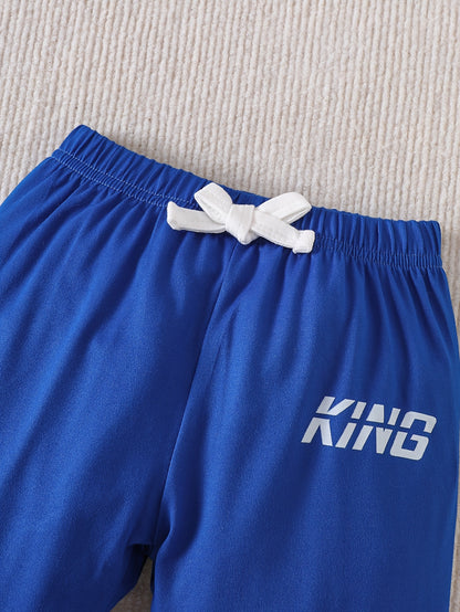 Baby Boy Spring Summer Casual T-Shirt & Pants Set