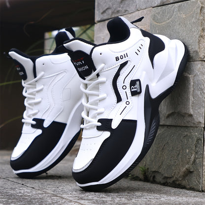 Men's Road Running Shoes, Anti-Slip Casual Sneakers, Basketball Sports Shoes, Fashionable Cross Training Athletic Footwear - ayq