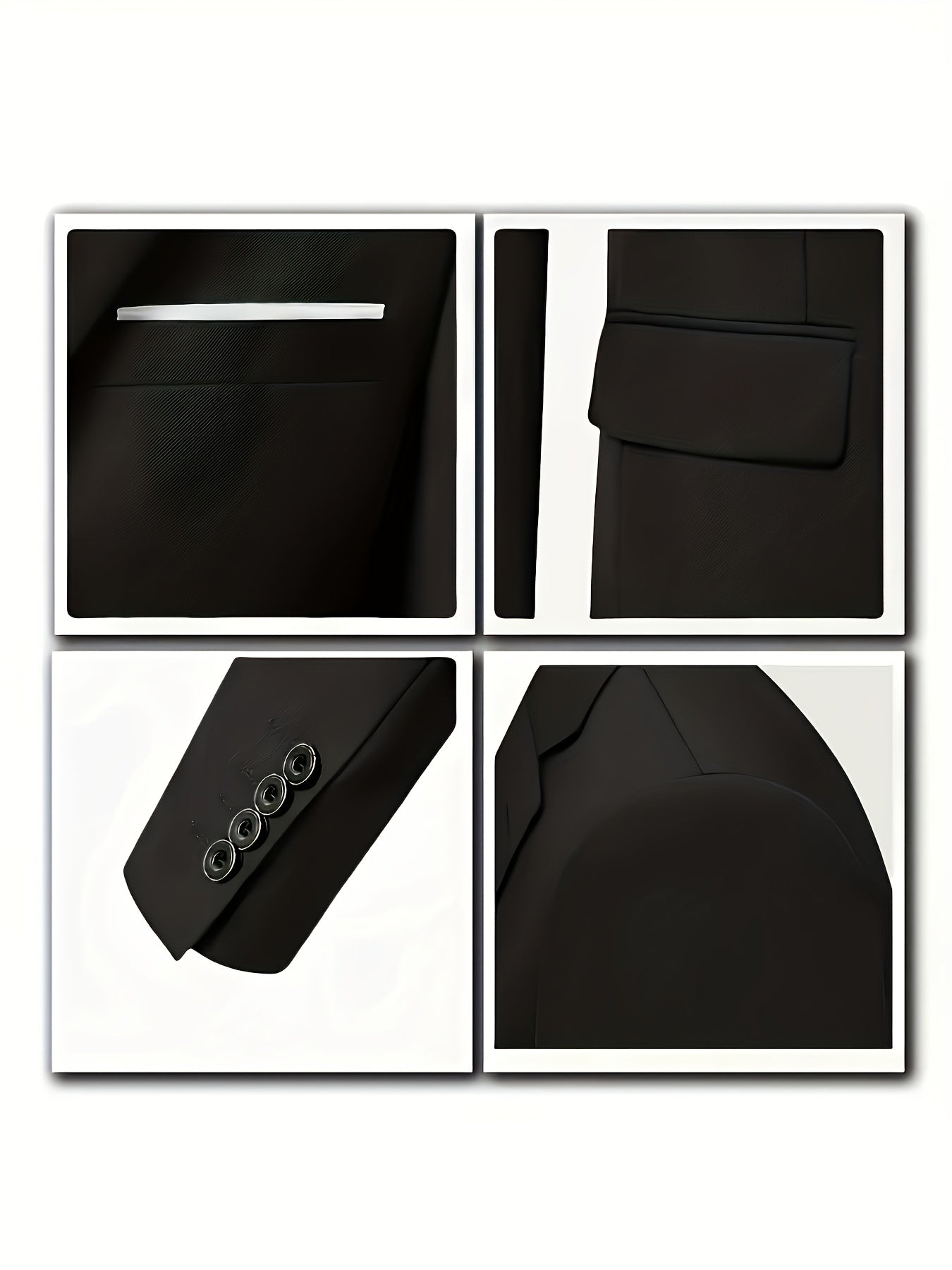Men's 3-Piece Suit Set for Office & Formal Events