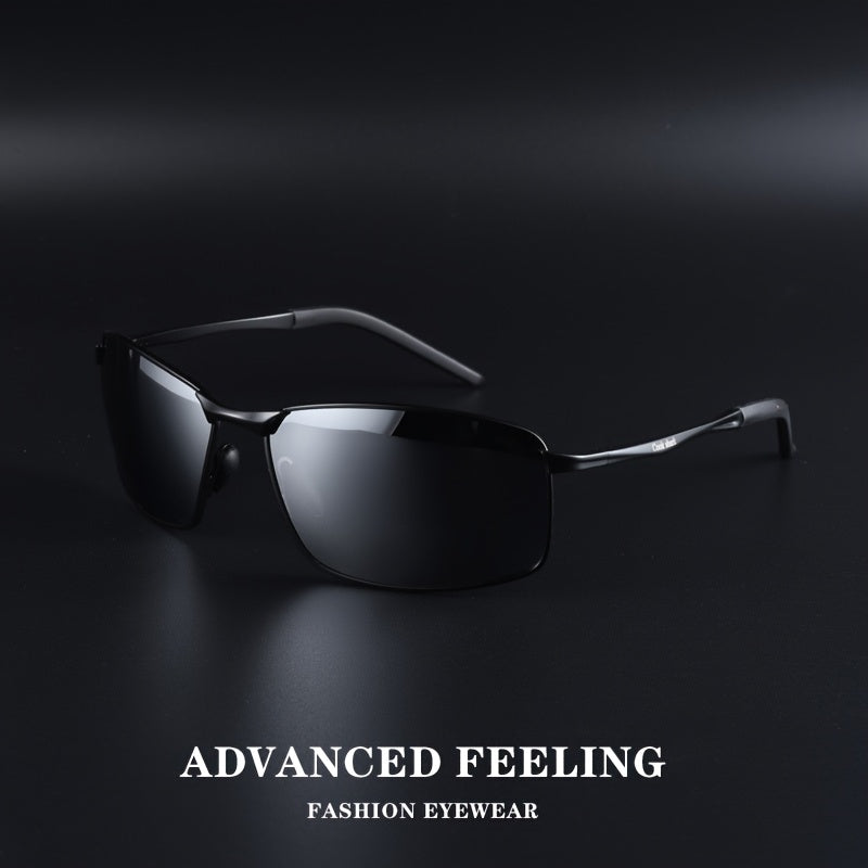 Men's Polarized UV400 Stainless Steel Driving Sunglasses