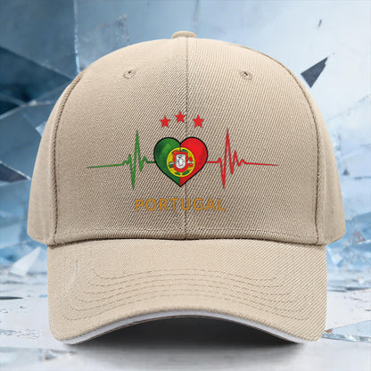 Adjustable Portuguese Flag Baseball Cap Lightweight for Outdoors