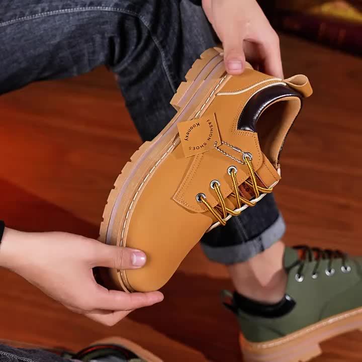 A Pair of Men'S Casual Sneakers, Trendy And Versatile Tennis Shoes, Outdoor Camping Footwear for Men - ayq
