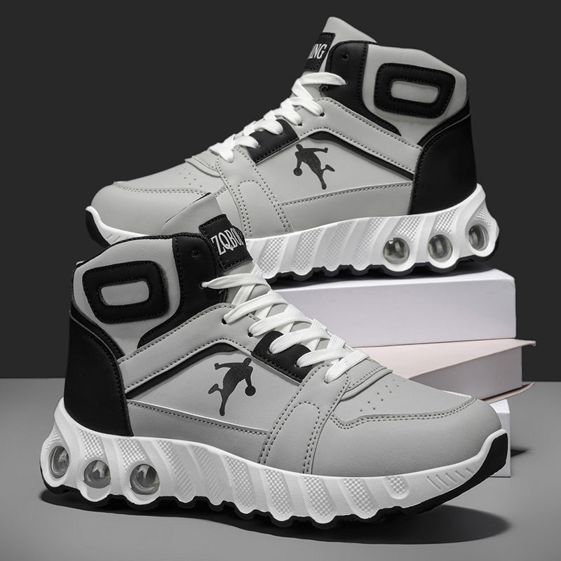 Men's All-Season Mid-Top Outdoor Running Shoes with EVA Cushioning