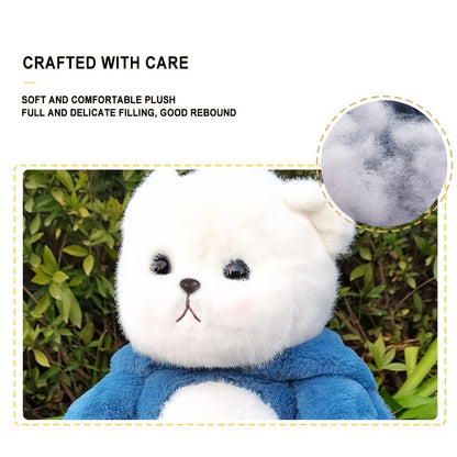 Cartoon Bear Plush Toy, Transforming Bear Doll, Cute Stuffed Toy, Adorable Teddy Bear Figure, Suitable for Halloween, Day, Thanksgiving, Easter, Christmas, Gifts, Holiday Presents, Birthday Gifts, New Year Gifts, Sofa Decorat