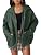 Women's Oversized Faux Leather Jacket for Fall & Winter