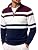 Men's Quarter Zip Pullover Sweater Casual Knit Top