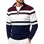 Men's Quarter Zip Pullover Sweater Casual Knit Top