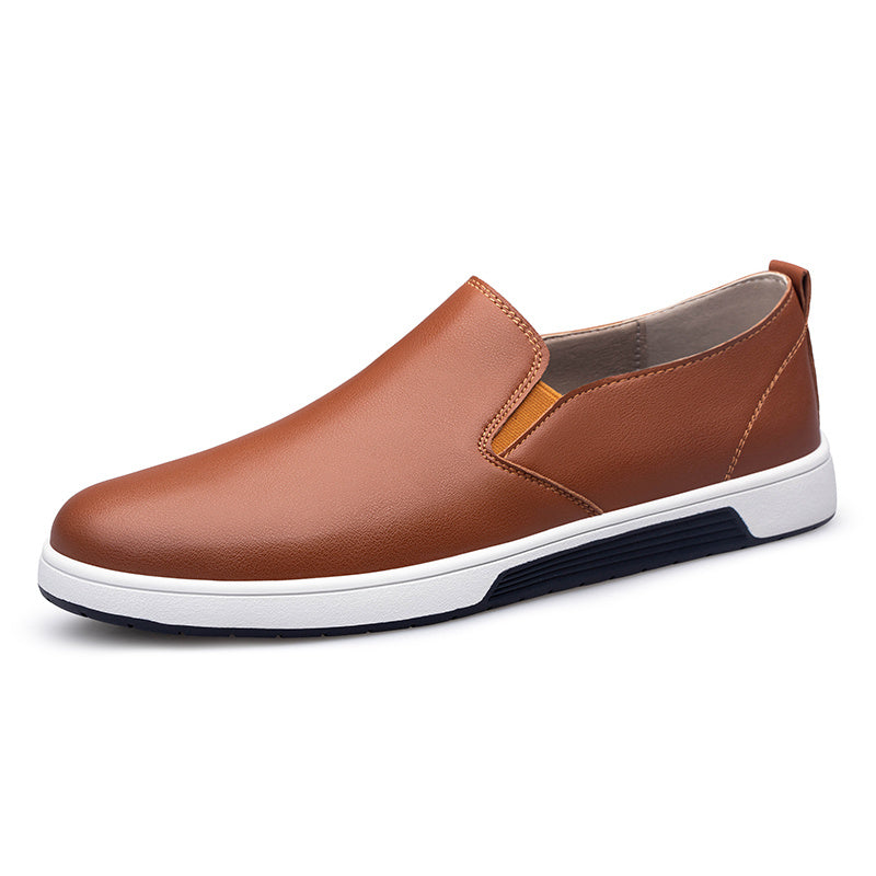 Men's Leather Slip-On Dress Shoes for Business & Formal Wear