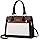 LOVEVOOK Women's PU Leather Tote Satchel Handbag