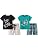Toddler Boy Summer Shirt and Shorts Set for Ages 2-7