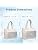 Lightweight Quilted Puffer Tote Bag for Women, Travel & Work