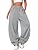 Women's Barrel Baggy Wide Leg Sweatpants for Streetwear