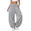 Women's Barrel Baggy Wide Leg Sweatpants for Streetwear
