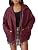 Women's Oversized Faux Leather Jacket for Fall & Winter