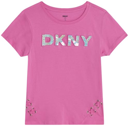 Girls Cotton Blend Short Sleeve Graphic Tee T-Shirt