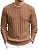 Men's Ribbed Crewneck Pullover Sweater Soft Warm Knit