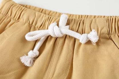 Toddler Boy Summer Shirt and Shorts Set for Ages 2-7