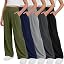Girls' Wide Leg Pants 5-Pack Stretchy & Comfortable