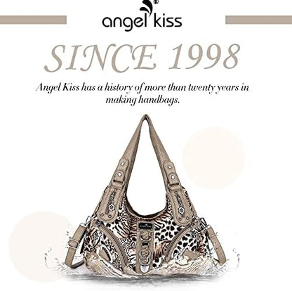 Angelkiss Large Women's Hobo Satchel Shoulder Bag
