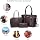 Women’s 3-Piece Tote Bag and Wallet Set – Stylish Shoulder Satchel