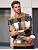 Men's Plaid Crew Neck Knit Sweater Long Sleeve Pullover