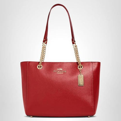 Women's Cammie Chain Tote Bag by Coach - Stylish & Spacious