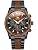 OLEVS Men's Multifunction Quartz Watch with Moon Phase & Silicone Band