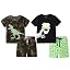 Toddler Boy Summer Shirt and Shorts Set for Ages 2-7