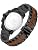 OLEVS Men's Multifunction Quartz Watch with Moon Phase & Silicone Band