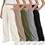 Girls' Wide Leg Pants 5-Pack Stretchy & Comfortable