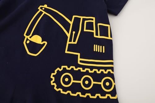 Toddler Boy Summer Shirt and Shorts Set for Ages 2-7
