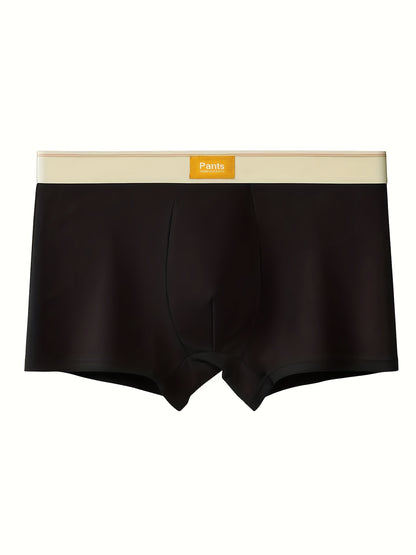 Men's Cotton Breathable Boxer Briefs - 4 Pack, Loose Fit