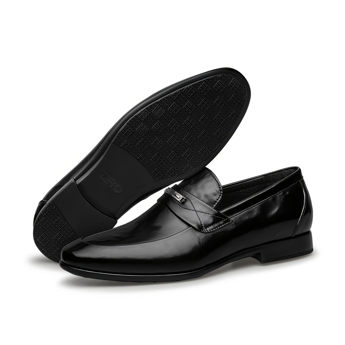Men's Lightweight Leather Derby Shoes for Business & Casual