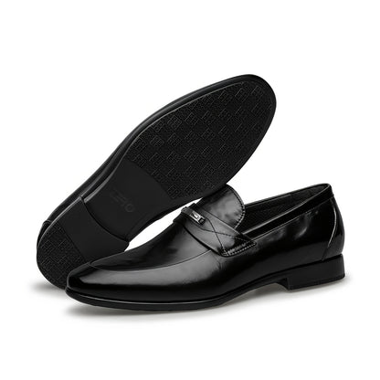 Men's Lightweight Leather Derby Shoes for Business & Casual