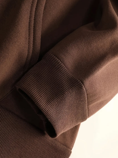 Men'S Heavyweight Hooded Sweatshirt with Santa Claus & Santa Hat Print - Thick Winter Pullover, Long Sleeve Hooded Sweater for Christmas, Halloween, New Year'S - Cozy Cold Weather Clothing For Men, Couples, Family - Ideal Hol