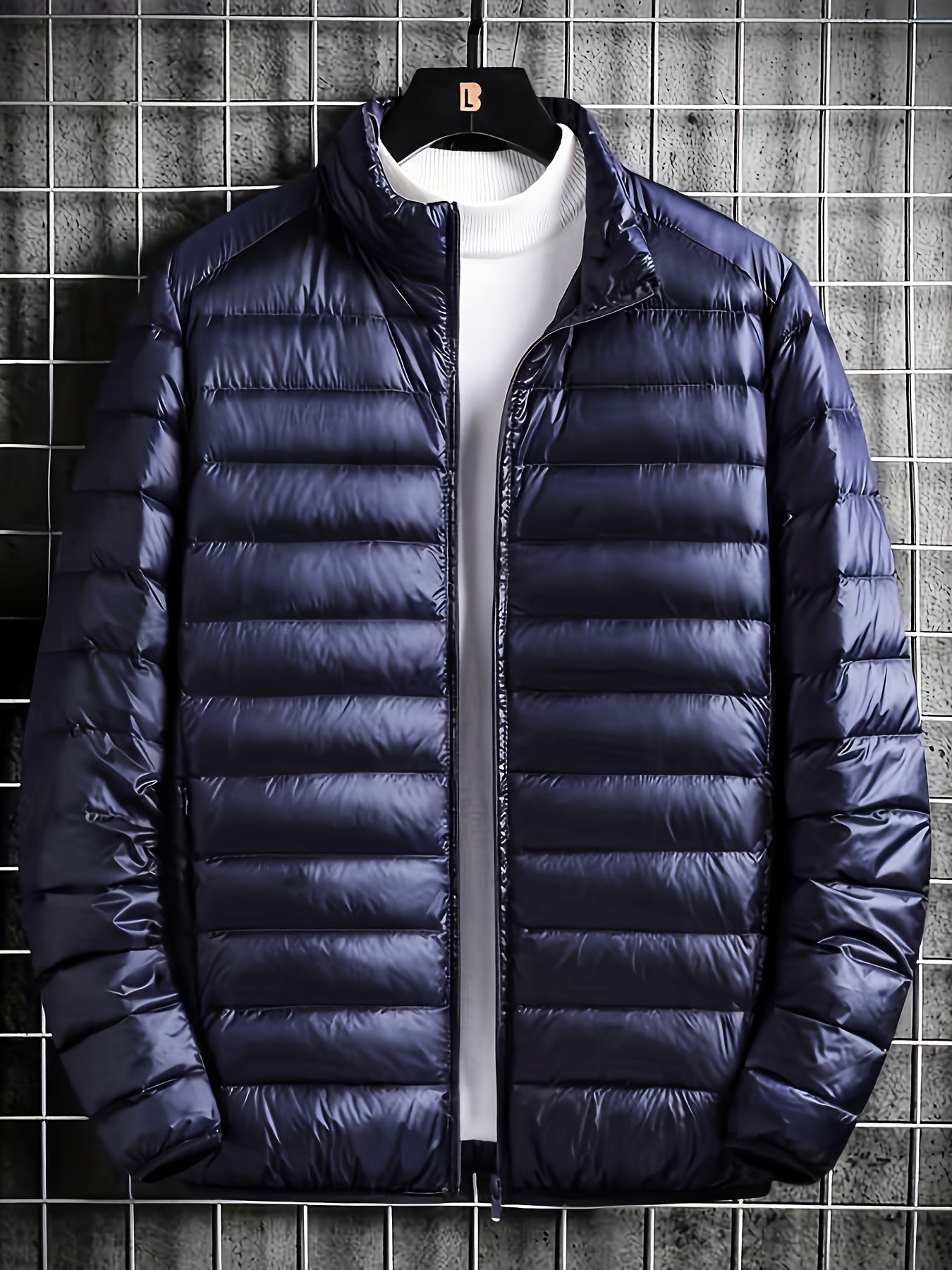 Men's Lightweight Jacket, Fashionable and Warm for Autumn and Winter, Perfect for Casual Outings