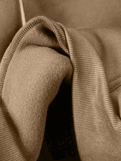 Men'S Trendy And Minimalist Triangular Striped Logo Hoodie And Sweatpants Set for Spring And Autumn, Featuring a Loose And Comfortable Design Suitable for Sports And Leisure, Machine Washable