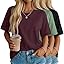 Women's Cotton Oversized Half Sleeve Crew Neck Tees - 3 Pack